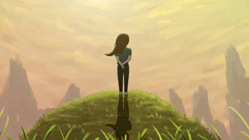 Louise Jones A Leap Into The New Year still image from animation 1 05